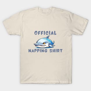 Napping shirt shark T-Shirt